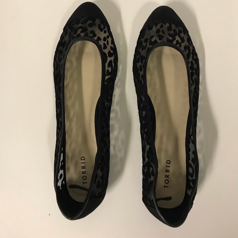 Torrid black flats